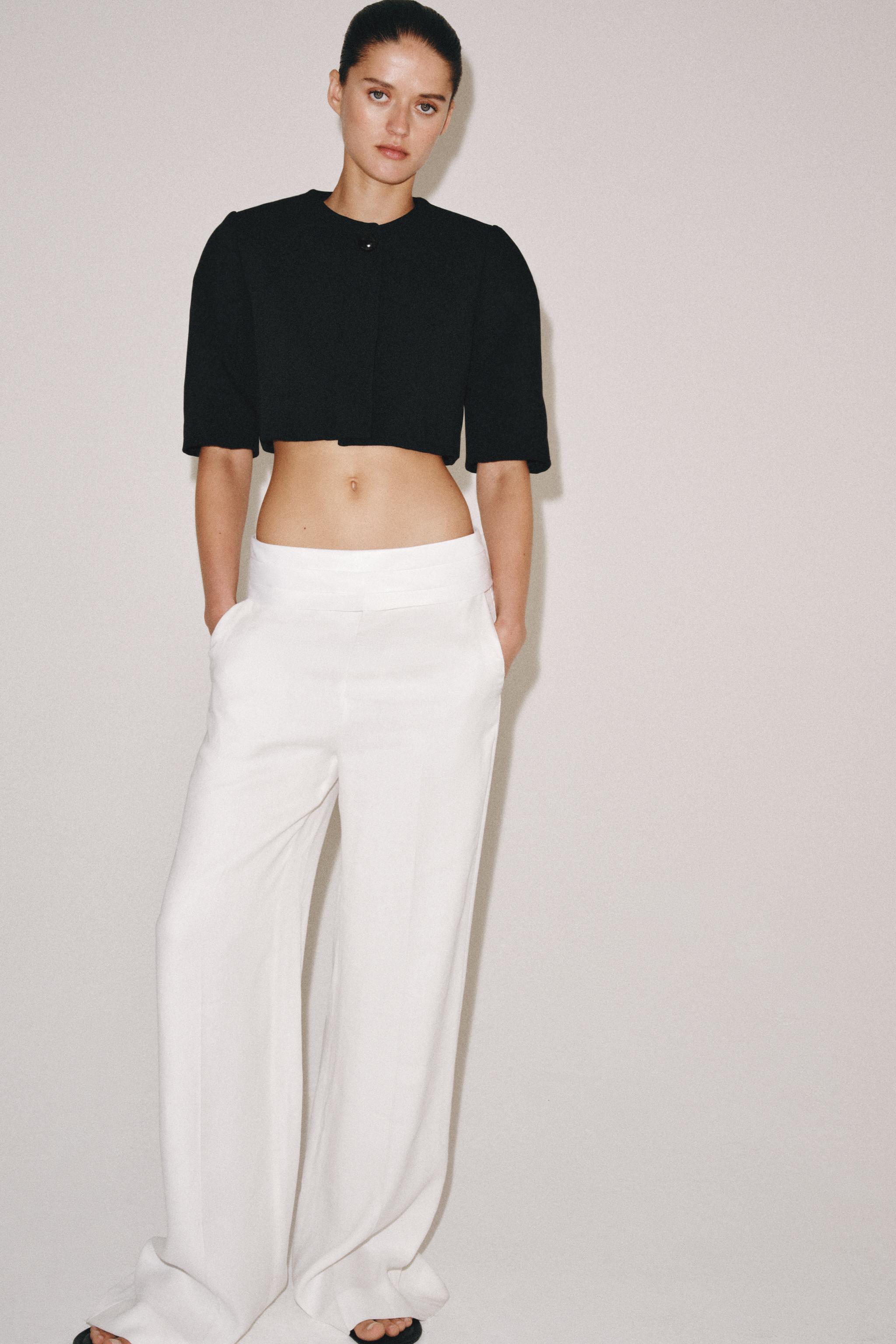 ZW COLLECTION CROPPED BLAZER